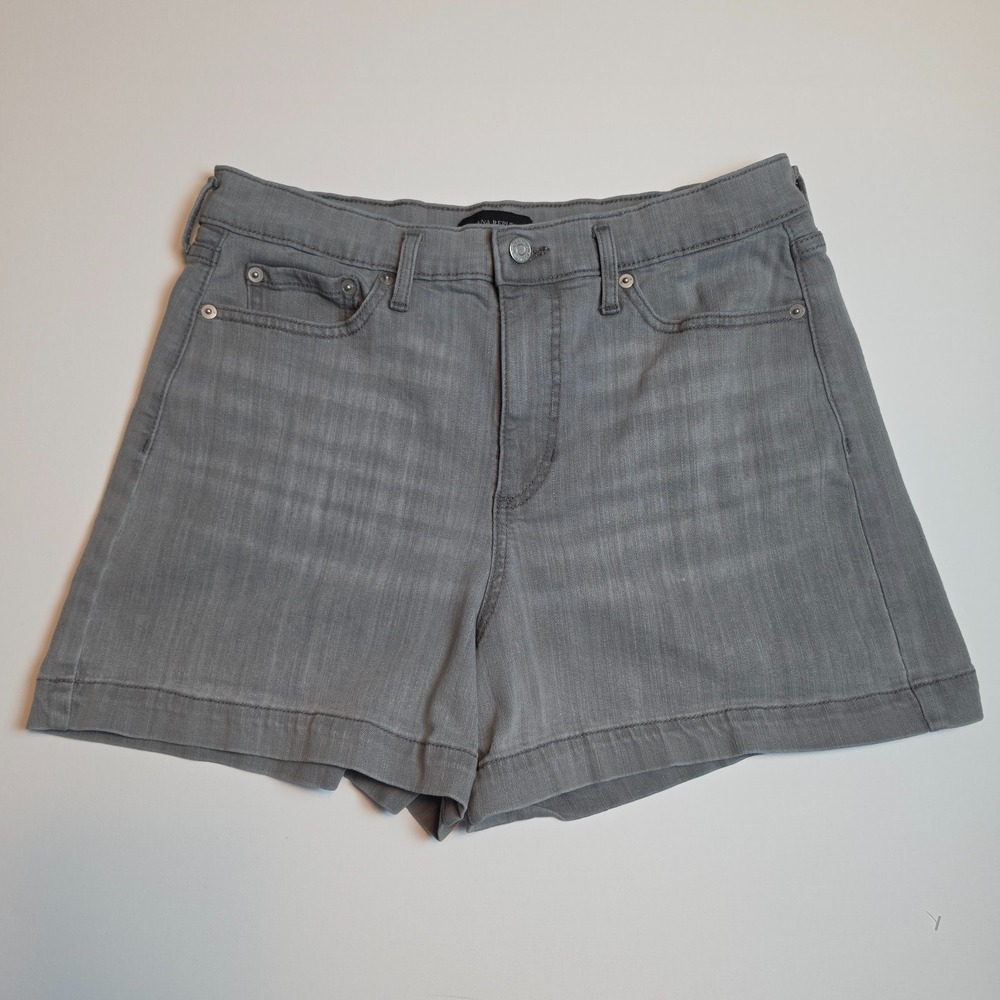 Banana Republic Grey High Rise Denim Jean Shorts Size 31/12